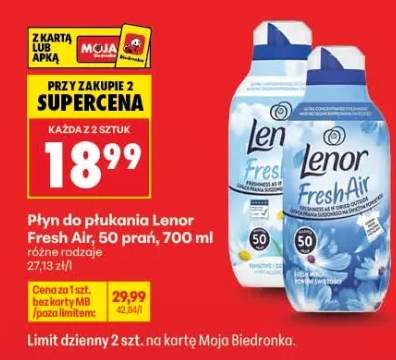 Płyn do płukania Lenor Fresh Air Sensitive 50 prań