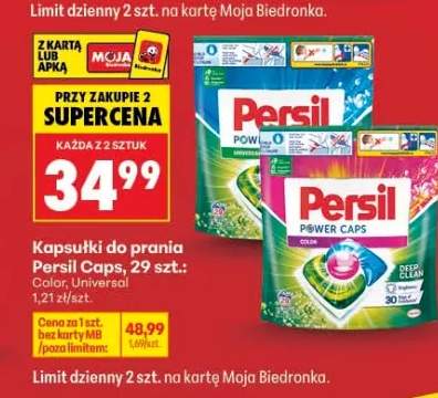 Kapsułki do prania Persil Power Caps Universal Deep Clean
