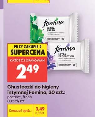Chusteczki do higieny intymnej Femina Ultra Fresh