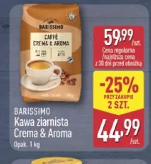 Kawa ziarnista BARISSIMO Crema & Aroma