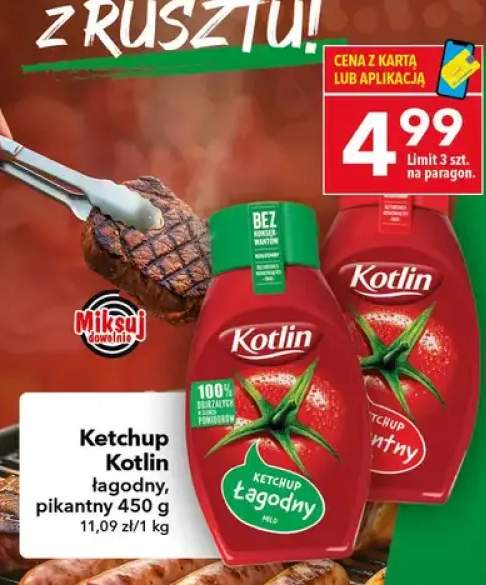 Ketchup Kotlin łagodny