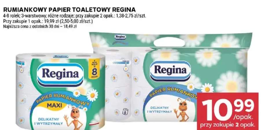 Papier toaletowy rumiankowy MAXI Regina