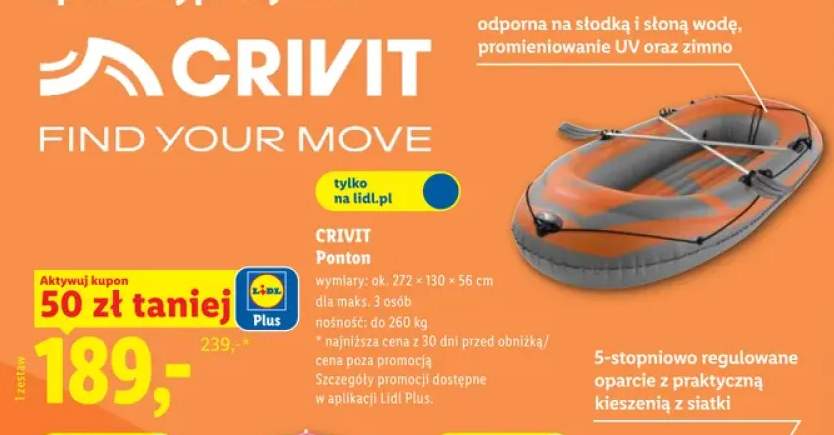 Ponton CRIVIT