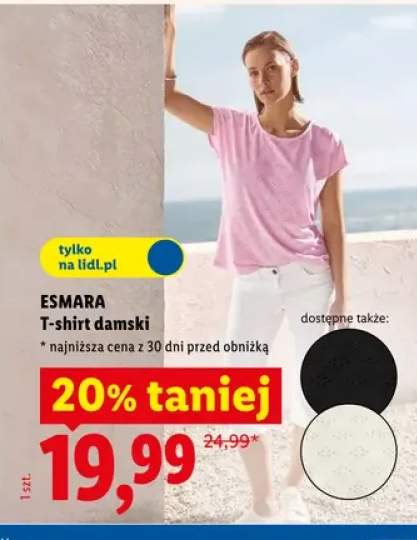 T-shirt damski Esmara