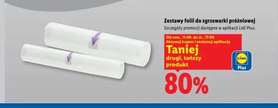 Zestawy folii do zgrzewarki próżniowej