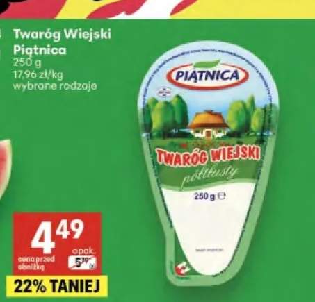 Twaróg Wiejski Piątnica półtłusty