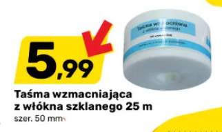 Taśma wzmacniająca z włókna szklanego 25m szer. 50mm