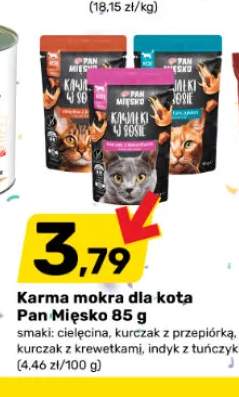 Karma mokra dla kota kurczak z przepiórką Pan Mięsko