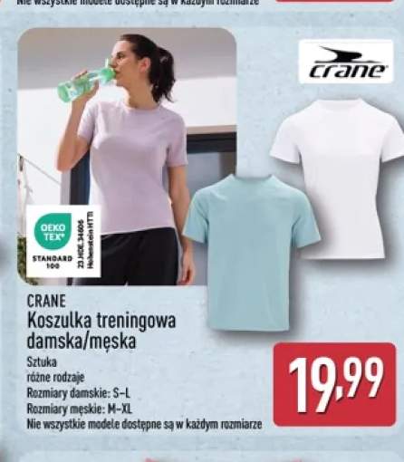 Koszulka treningowa damska/męska CRANE
