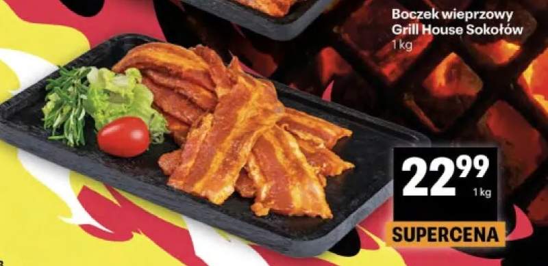 Boczek wieprzowy Grill House Sokołów
