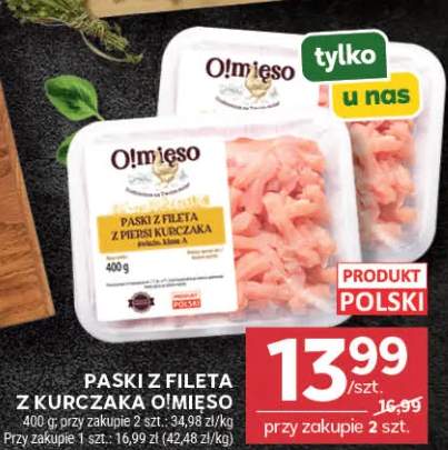 Paski z fileta z kurczaka O!Mięso