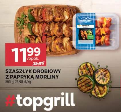 Szaszłyk drobiowy z papryką Morliny