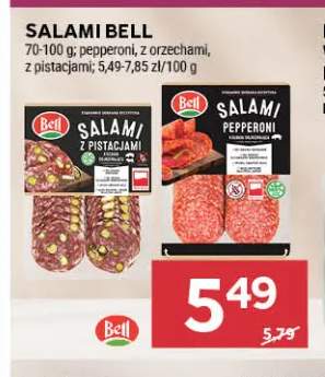 Salami z pistacjami Bell