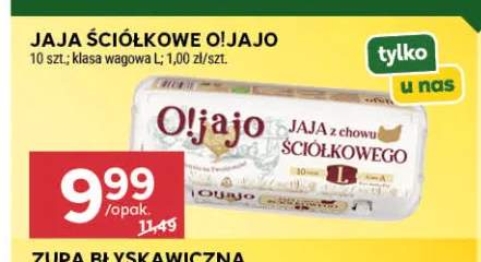 Jaja ściółkowe O!Jajo klasa wagowa L
