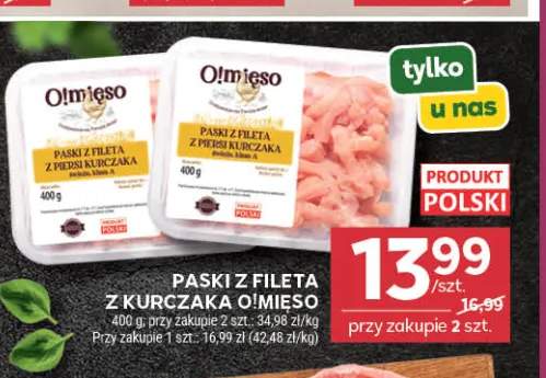 Paski z fileta z kurczaka O!Mięso