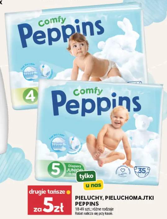 Pieluchy, pieluchomajtki Peppins