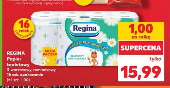 Papier toaletowy Regina rumiankowy 3-warstwowy