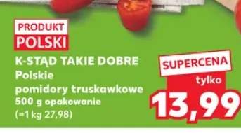 Polskie pomidory truskawkowe K-STĄD TAKIE DOBRE