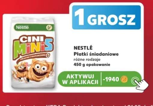 Płatki śniadaniowe Cini Minis Nestlé