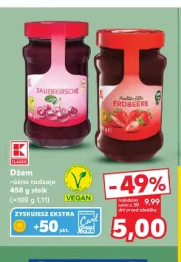 Dżem truskawkowy K-Classic