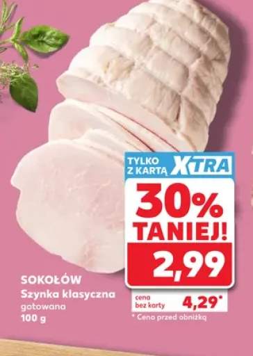 Szynka klasyczna gotowana Sokołów