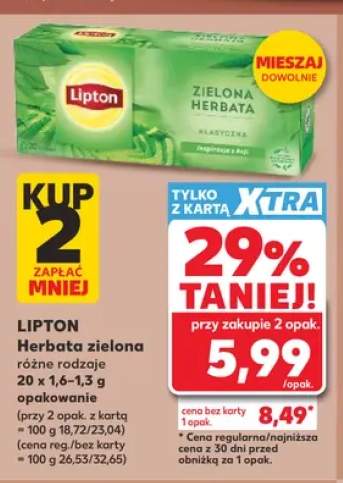 Herbata zielona Lipton