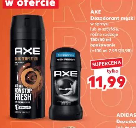 Dezodorant męski w sprayu AXE Dark Temptation