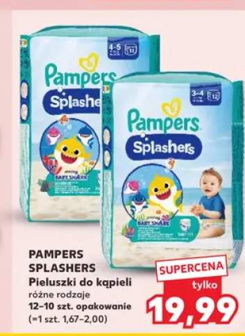 Pieluszki do kąpieli PAMPERS SPLASHERS 4-5