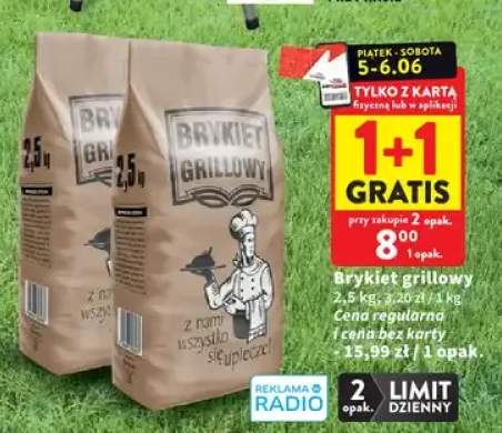 Brykiet grillowy