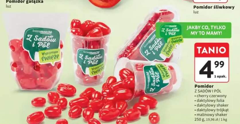 Pomidor cherry czerwony Z Sadów i Pól