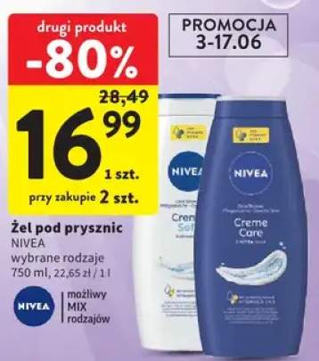 Żel pod prysznic NIVEA