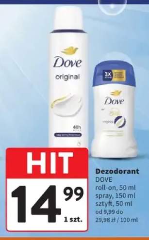 Dezodorant Dove roll-on
