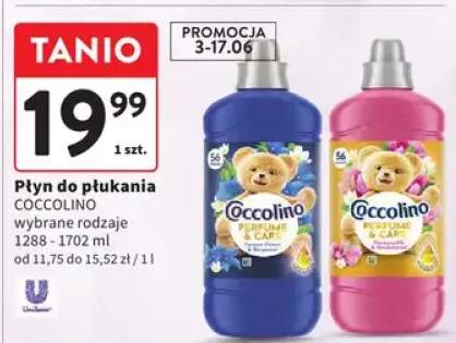 Płyn do płukania Coccolino Perfume & Care Passion Flower & Bergamot 56 prań