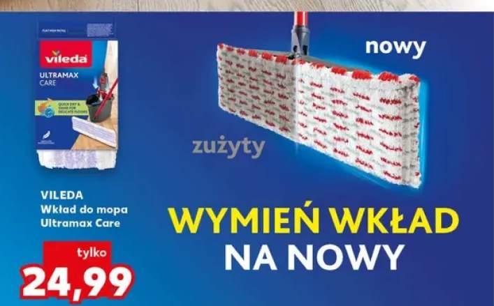Wkład do mopa Vileda Ultramax Care
