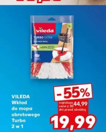 Wkład do mopa obrotowego Vileda Turbo 2 w 1