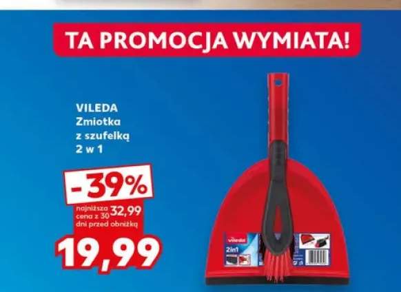 Zmiotka z szufelką Vileda 2 w 1