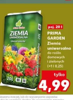 Ziemia uniwersalna do roślin domowych i zielonych PRIMA GARDEN