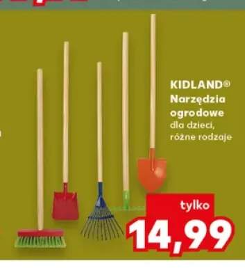 Narzędzia ogrodowe dla dzieci KIDLAND