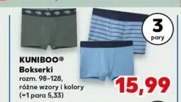 Bokserki KUNIBOO rozm. 98-128 3-pak