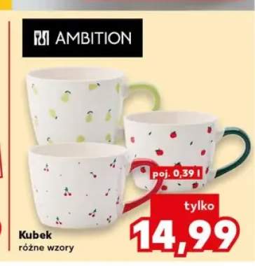 Kubek Ambition poj. 0,39l