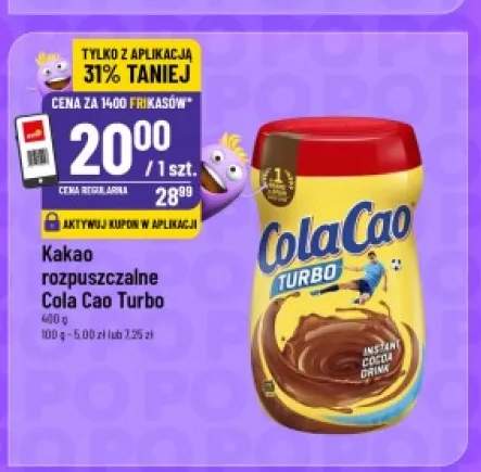 Kakao rozpuszczalne Cola Cao Turbo