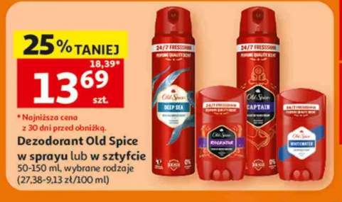 Dezodorant Old Spice w sprayu lub w sztyfcie