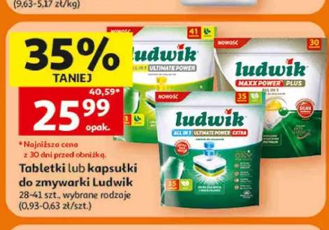 Tabletki do zmywarki Ludwik All in 1 Ultimate Power