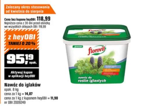Nawóz do iglaków Florovit