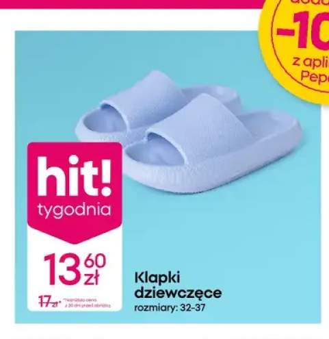 Klapki dziewczęce
