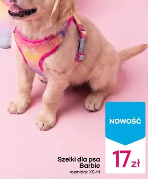 Szelki dla psa Barbie