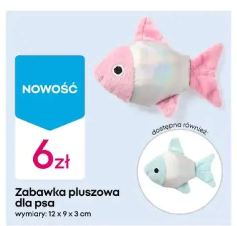 Zabawka pluszowa dla psa wymiary: 12x9x3 cm