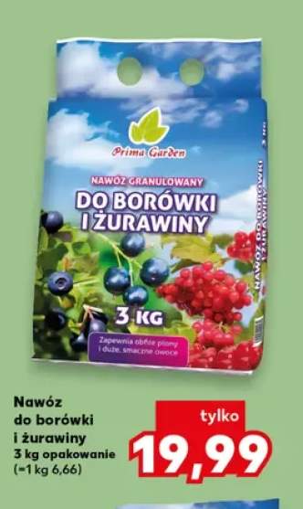 Nawóz granulowany do borówki i żurawiny Prima Garden