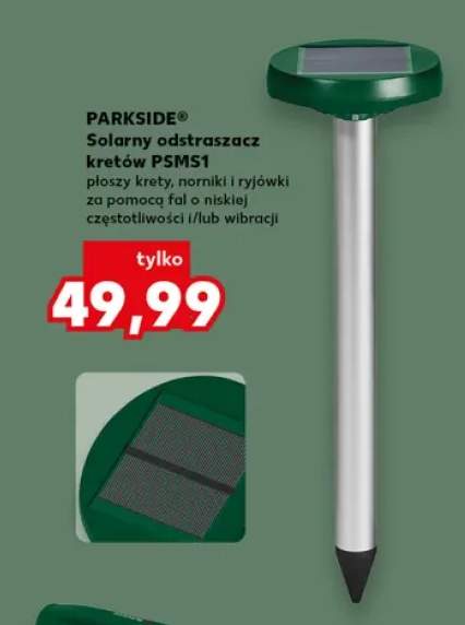 Solarny odstraszacz kretów PARKSIDE PSMS1