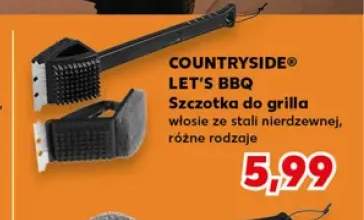 Szczotka do grilla COUNTRYSIDE LET'S BBQ